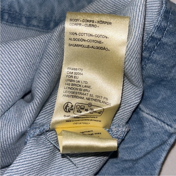 NWOT Free People Scout Denim Set Sz 0 - Picture 11 of 14